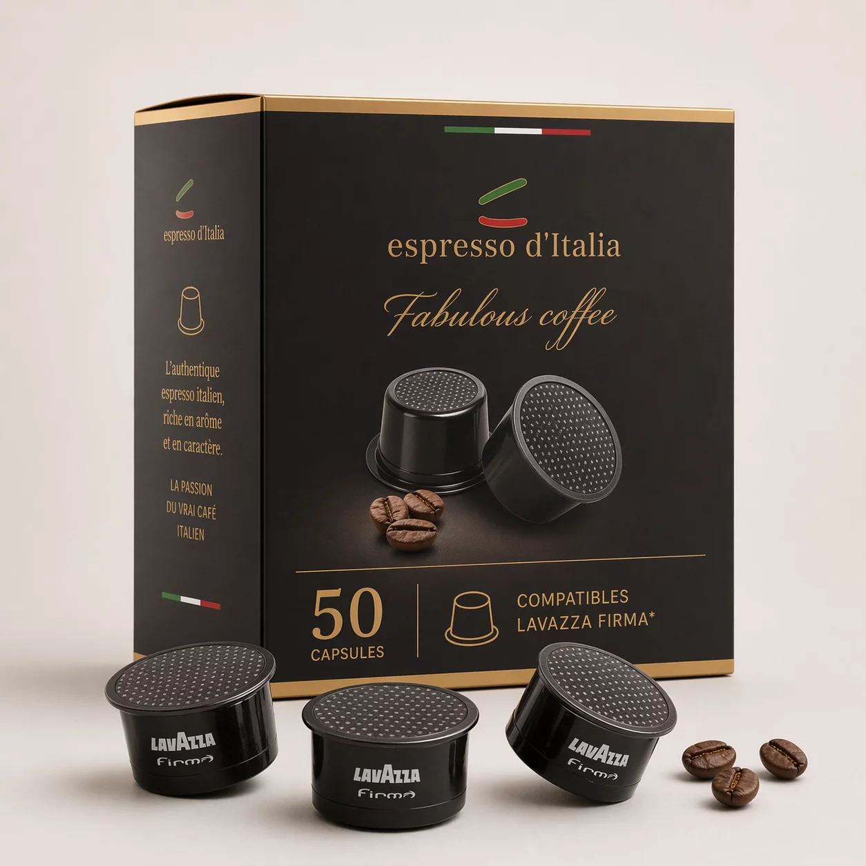 Café napolitain Espresso d'Italia