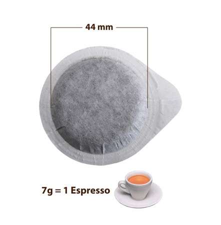 Dosettes ESE 44mm Espresso d'Italia