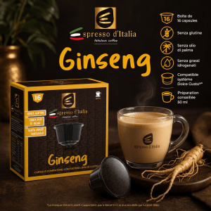 Capsules Ginseng compatibles Dolce Gusto® - Espresso d'Italia