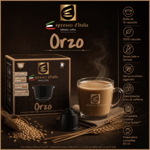 Capsules Orzo compatibles Dolce Gusto® - Espresso d'Italia